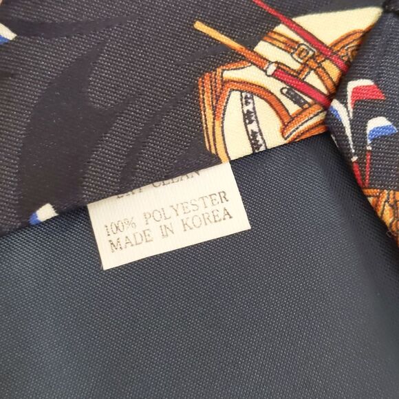 Neck Tie Golf Sports Navy Blue - Picture 5 of 5